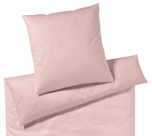 Interlock Jersey Bettwäsche Twine mit Struktur-Allover – Koralle