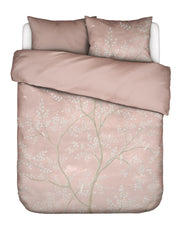 Essenza Bio-Baumwollsatin Bettwäsche Lucienne mit Naturmotiv