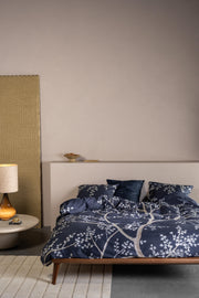 Essenza Bio-Baumwollsatin Bettwäsche Lucienne mit Naturmotiv