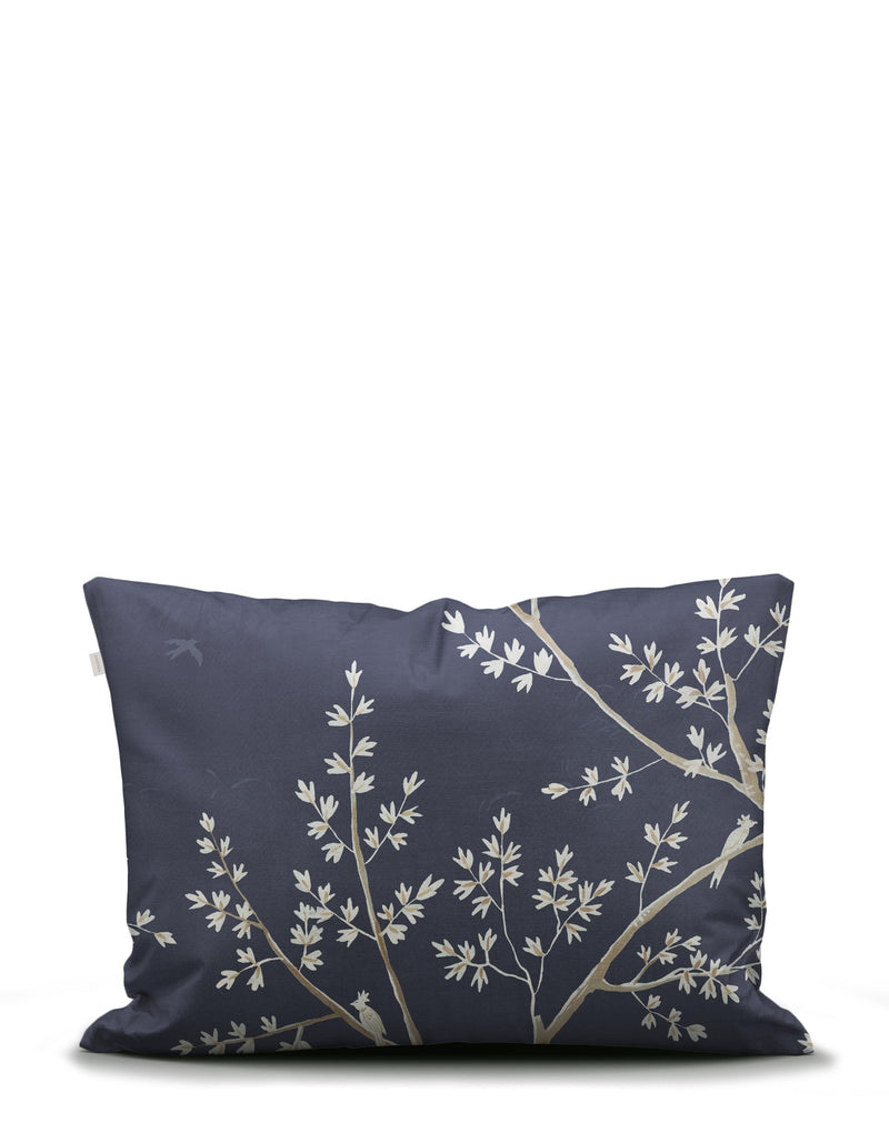 Essenza Bio-Baumwollsatin Bettwäsche Lucienne mit Naturmotiv