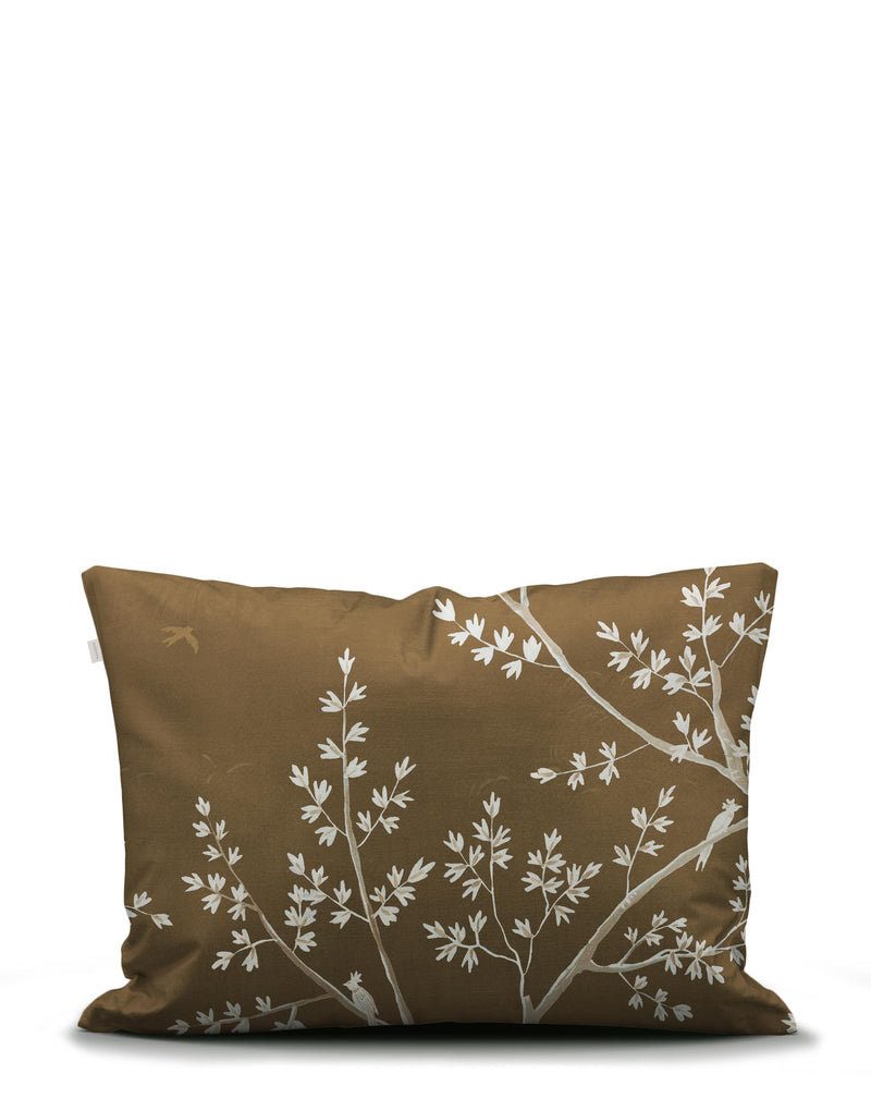 Essenza Bio-Baumwollsatin Bettwäsche Lucienne mit Naturmotiv