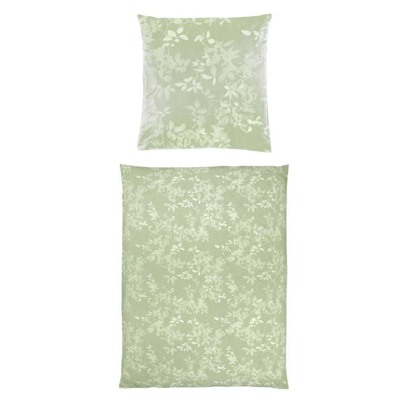 Jacquard Bettgarnitur Leaves Verso
