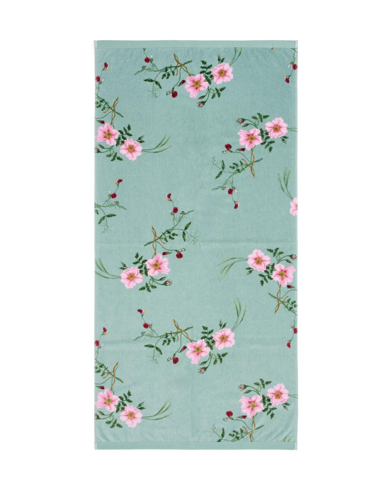 Bio-Baumwolle Handtuch Maren mit Blumendessin