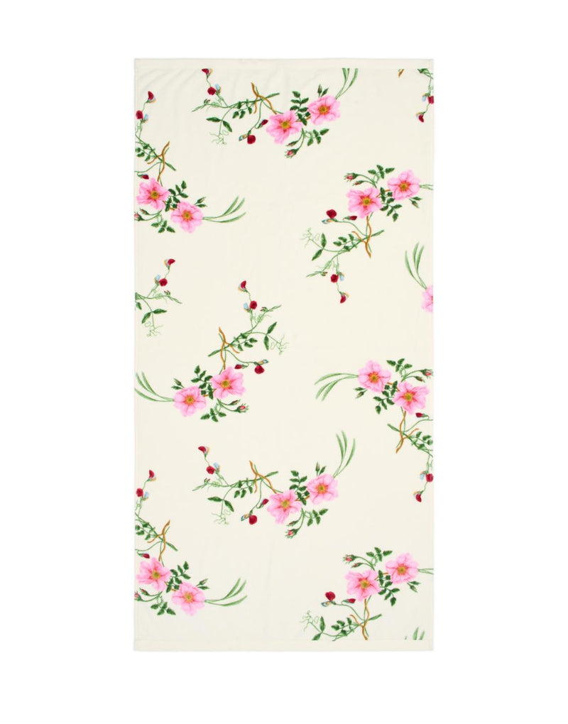 Bio-Baumwolle Handtuch Maren mit Blumendessin