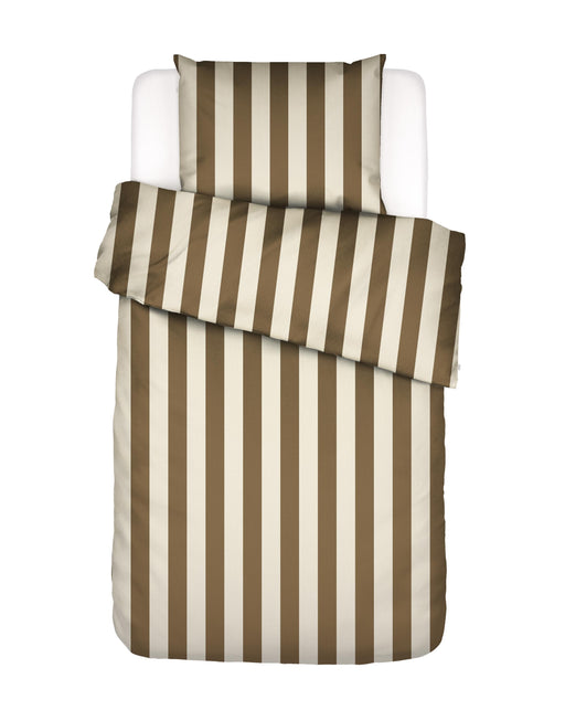 Essenza Baumwollsatin Bettwäsche Minte Stripe
