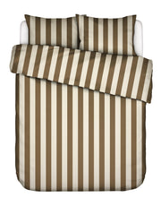 Essenza Baumwollsatin Bettwäsche Minte Stripe