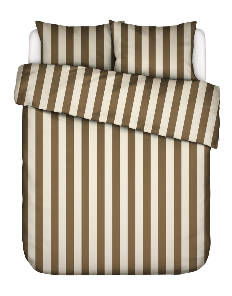 Essenza Baumwollsatin Bettwäsche Minte Stripe