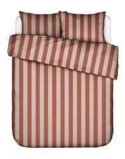 Essenza Baumwollsatin Bettwäsche Minte Stripe