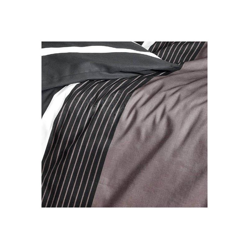 Satin-Bettwäsche Modernclassic 8468 nougat-schwarz