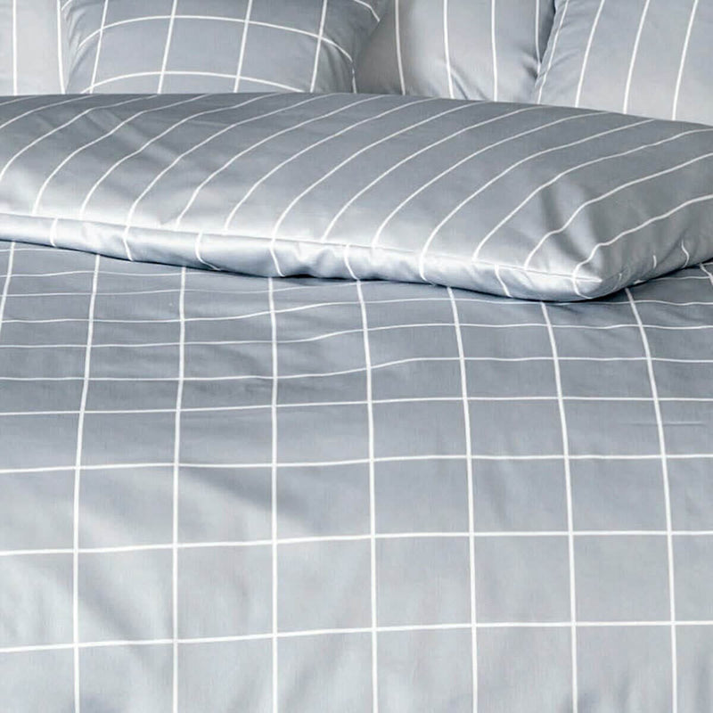 Satin-Bettwäsche Modernclassic 39025 platin
