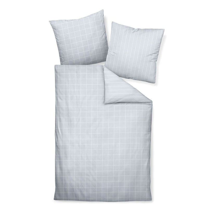 Satin-Bettwäsche Modernclassic 39025 platin