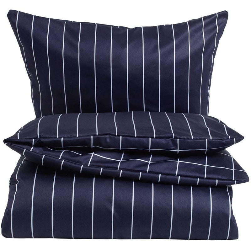 Satin-Bettwäsche Modernclassic 39025 nachtschattenblau