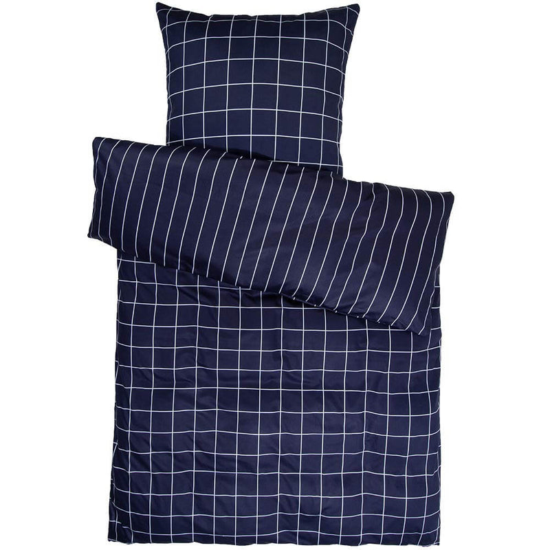 Satin-Bettwäsche Modernclassic 39025 nachtschattenblau
