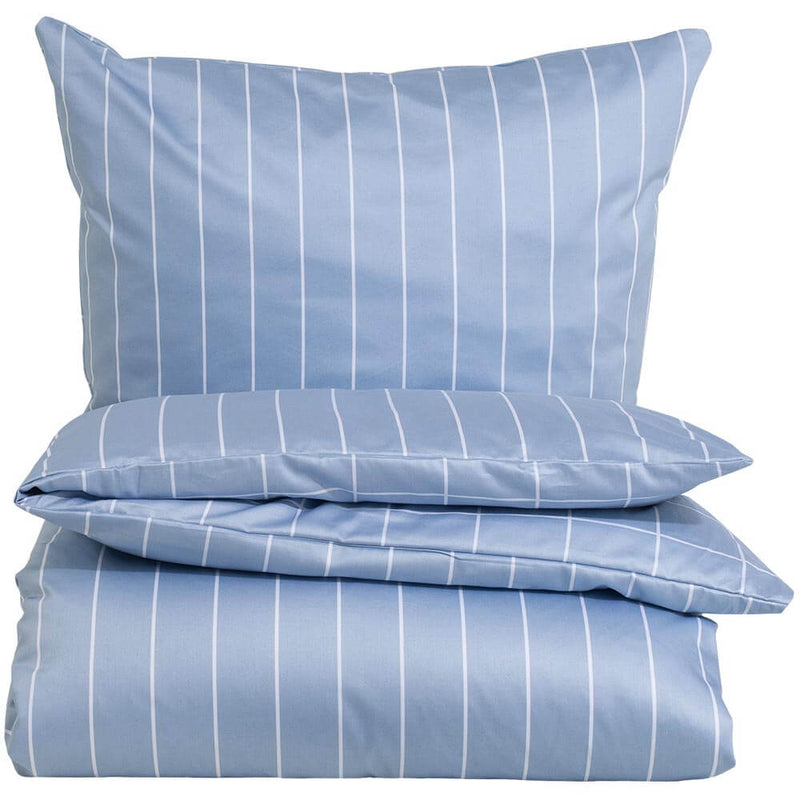 Satin-Bettwäsche Modernclassic 39025 perlblau