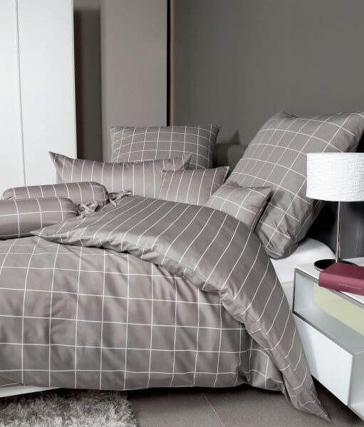 Satin-Bettwäsche Modernclassic 39025 vulkan