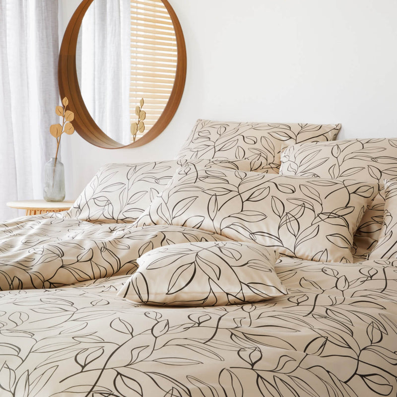 Mako Satin Bettwäsche Floral