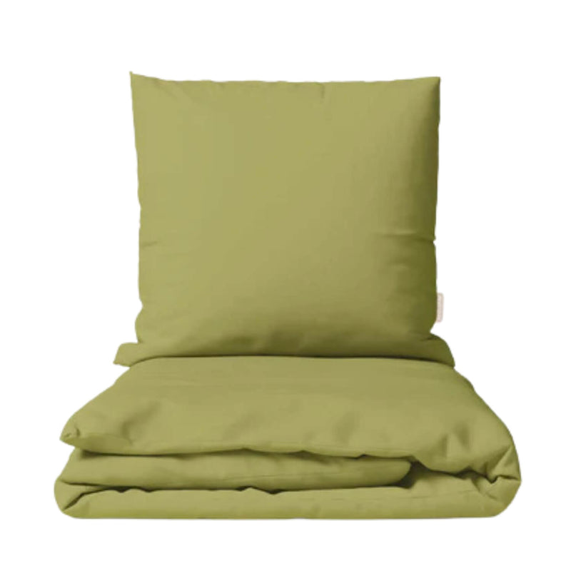 Bettwäsche Uni Satin Organic