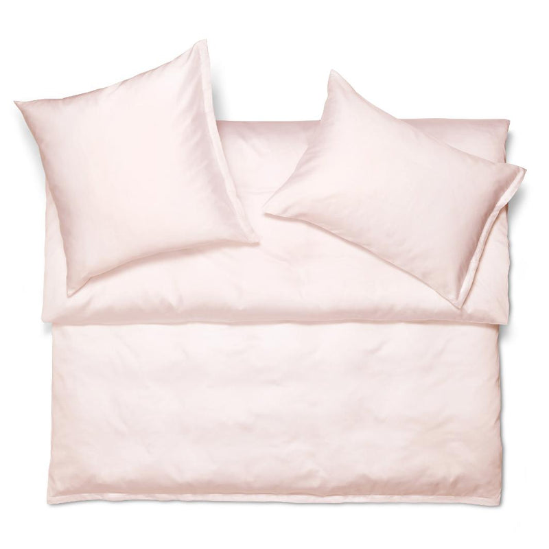 Satin Bettwäsche NOBLESSE Uni Fleur