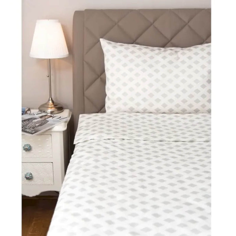Bettwäsche Classic Druck Salzburg Silber
