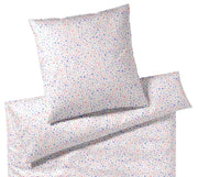 Mako Satin Bettwäsche Beauties mit Millefleurs-Muster – Sand