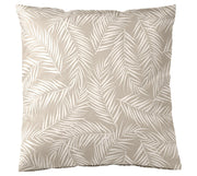 Mako Satin Bettwäsche Maison Leaves mit Palmblatt-Motiv – Natur