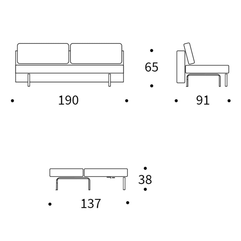 Schlafsofa Sigga X