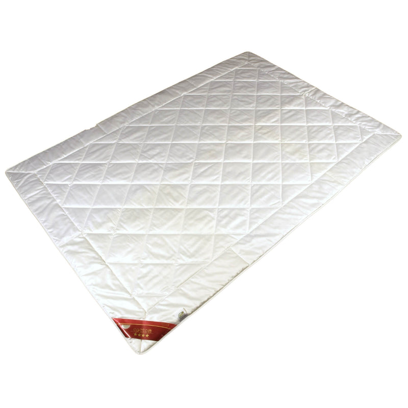 Sommerdecke Cotton Natur Extra-Leichtsteppbett