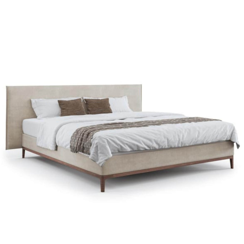 Boxspringbett Flims Extendet Jacquard Beige