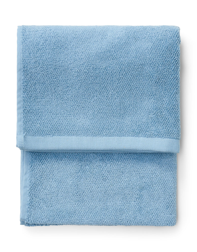 Marc O'Polo Bio-Frottee Handtuch Timeless – Jeansblau