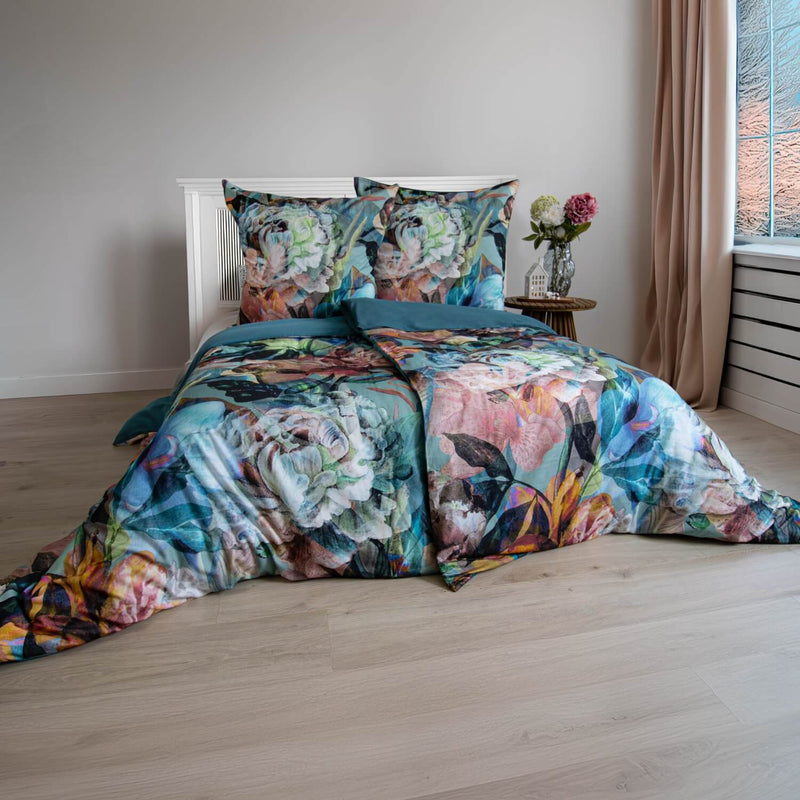 Flanell-Wendebettwäsche mit Samt-Finish Valencia Multicolor