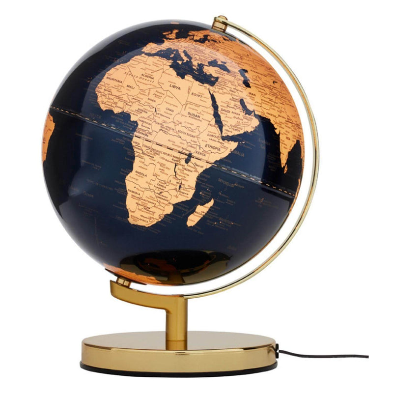 Tischglobus Terra Light, integrierte LED