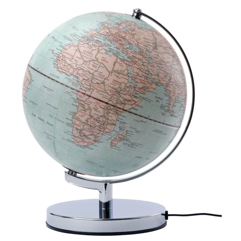 Tischglobus Terra Light, integrierte LED