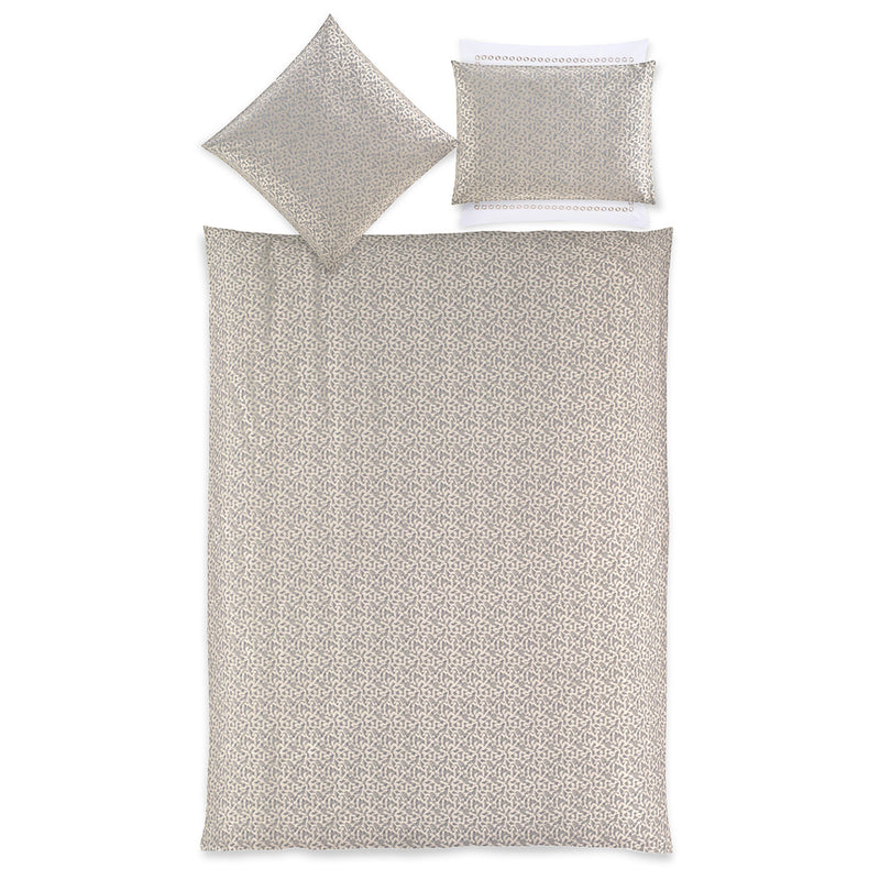 Jacquard-Bettwäsche Mimicry – Schiefer