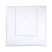 Satin-Bettwäsche Onda – Taubenblau
