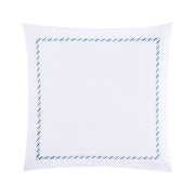Satin-Bettwäsche Rayas – Taubenblau