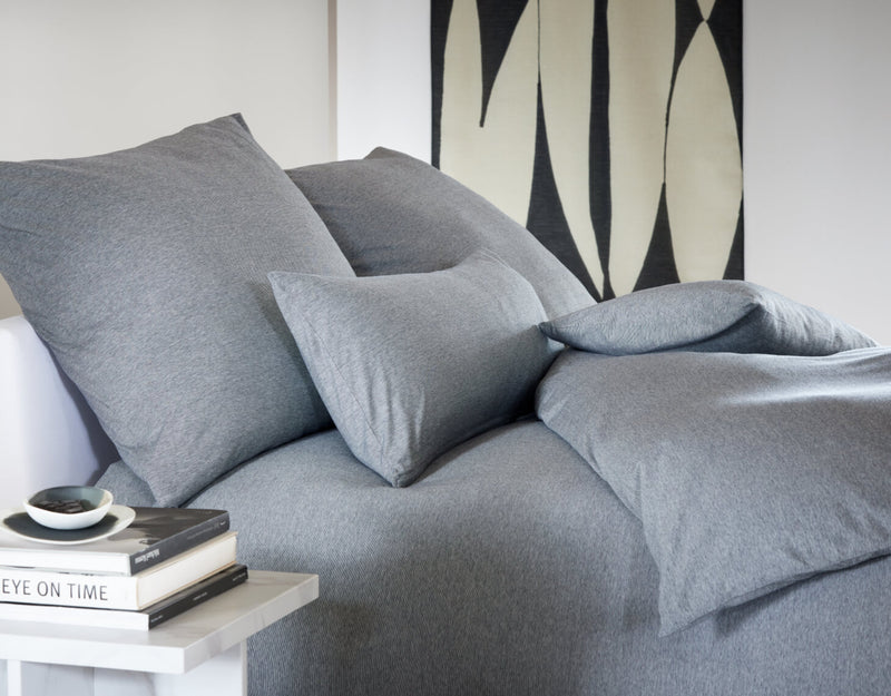 Bio Jersey Bettwäsche Merelly Urban Blau