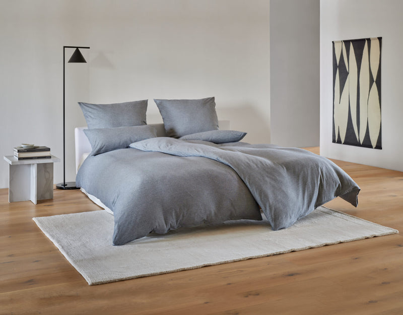 Bio Jersey Bettwäsche Merelly Urban Blau