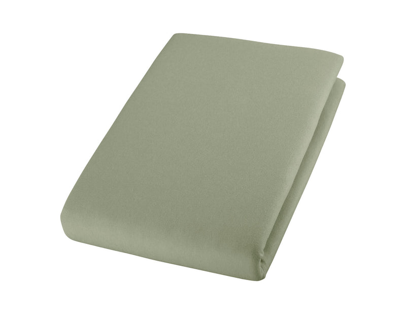 Bio Jersey-Spannbettlaken Steghöhe bis 30 cm