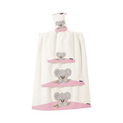 Koala: Handtuch-Serie für Kinder aus Luxus Baumwolle – Rosa