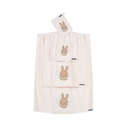 Hase: Handtuch-Serie für Kinder aus Luxus Baumwolle – Creme/Natur/Beige