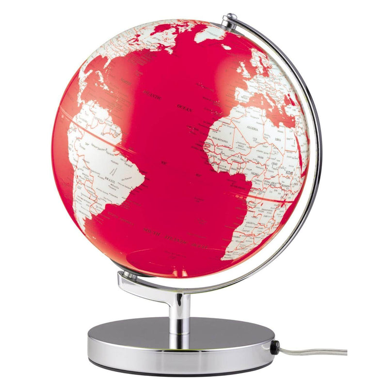 Tischglobus Terra Light, integrierte LED