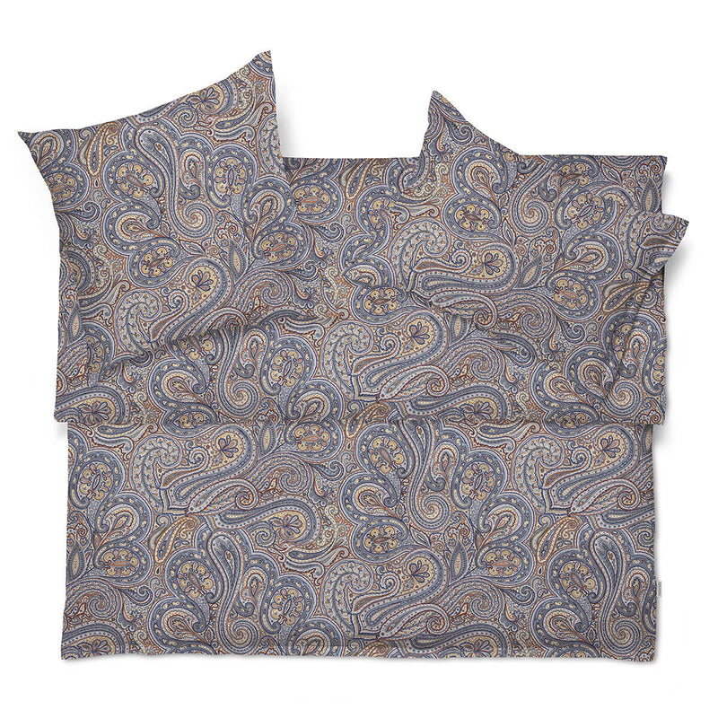 Satin Bettwäsche PERINN Bleu