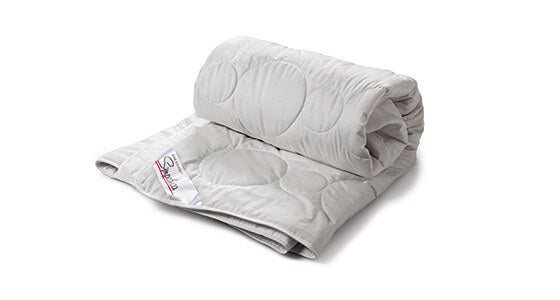 Sommerdecke Steppbett Natur Seide leicht