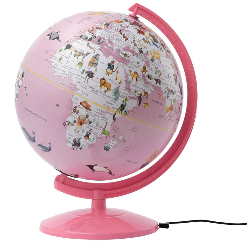 Tischglobus Wildlife World Light