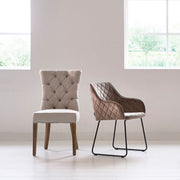 Frisco Drive Dining Armchair, pellini, coffee - Betten Ritter Living