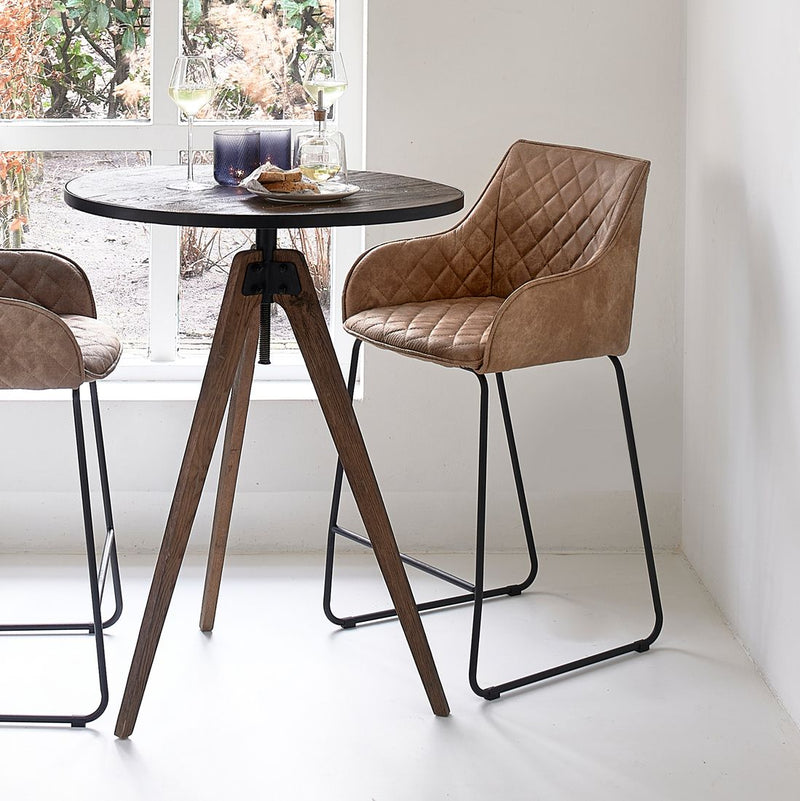 Frisco Drive Counter Stool, pellini, camel - Betten Ritter Living
