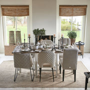 Frisco Drive Dining Armchair, mouliné linen, fabulous flax - Betten Ritter Living