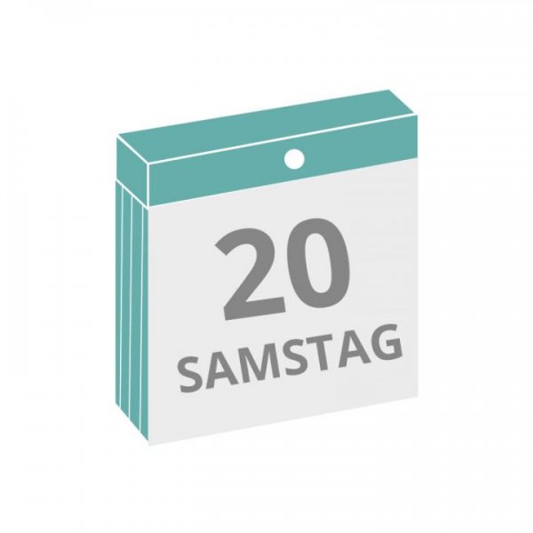 Lieferung an einem Samstag