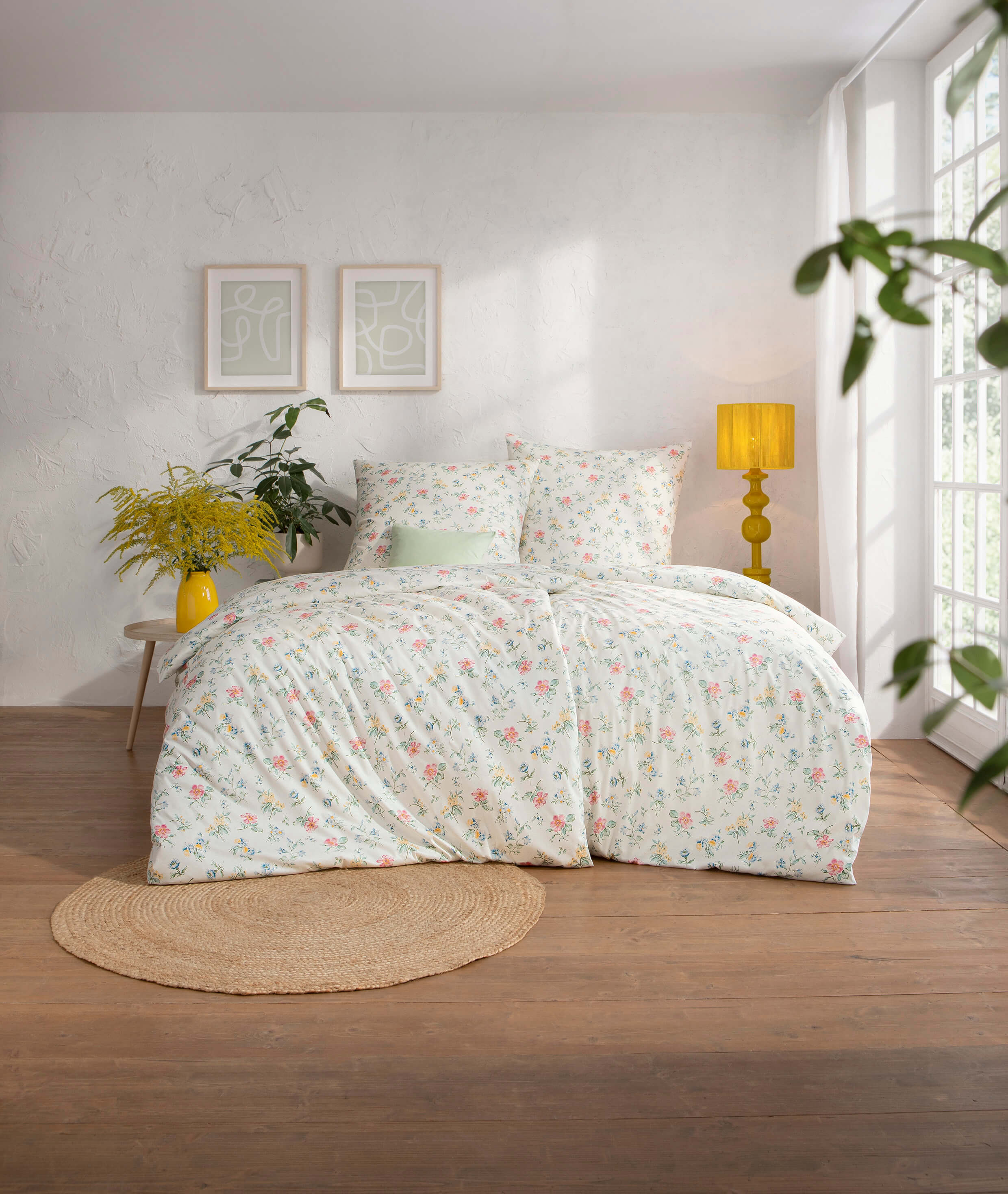 Estella Mako Interlock Jersey Bettwäsche Rosalie multicolor günstig