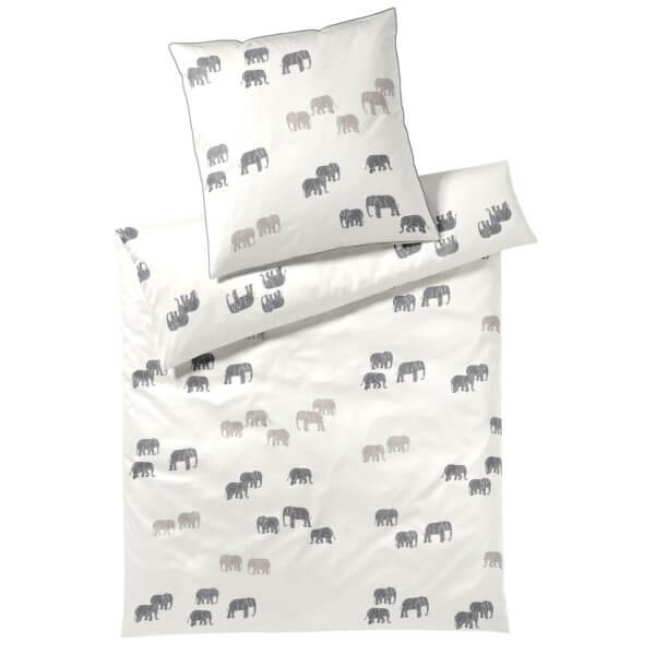 Elegante Bambus Satin Bettwsche Elephant Walk | Betten Ritter